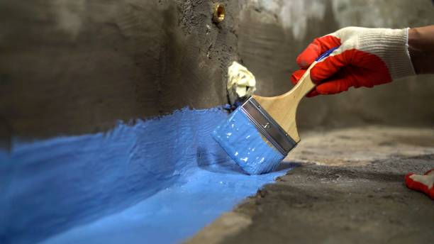 Commercial Vapor Barrier Installation project at a Maybee, MI business property by SJ Waterproofing Pros